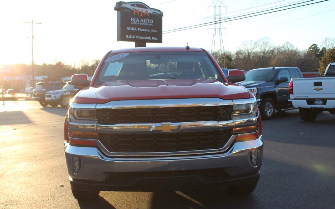 2017 CHEVROLET SILVERADO LT 1500 CREW CAB